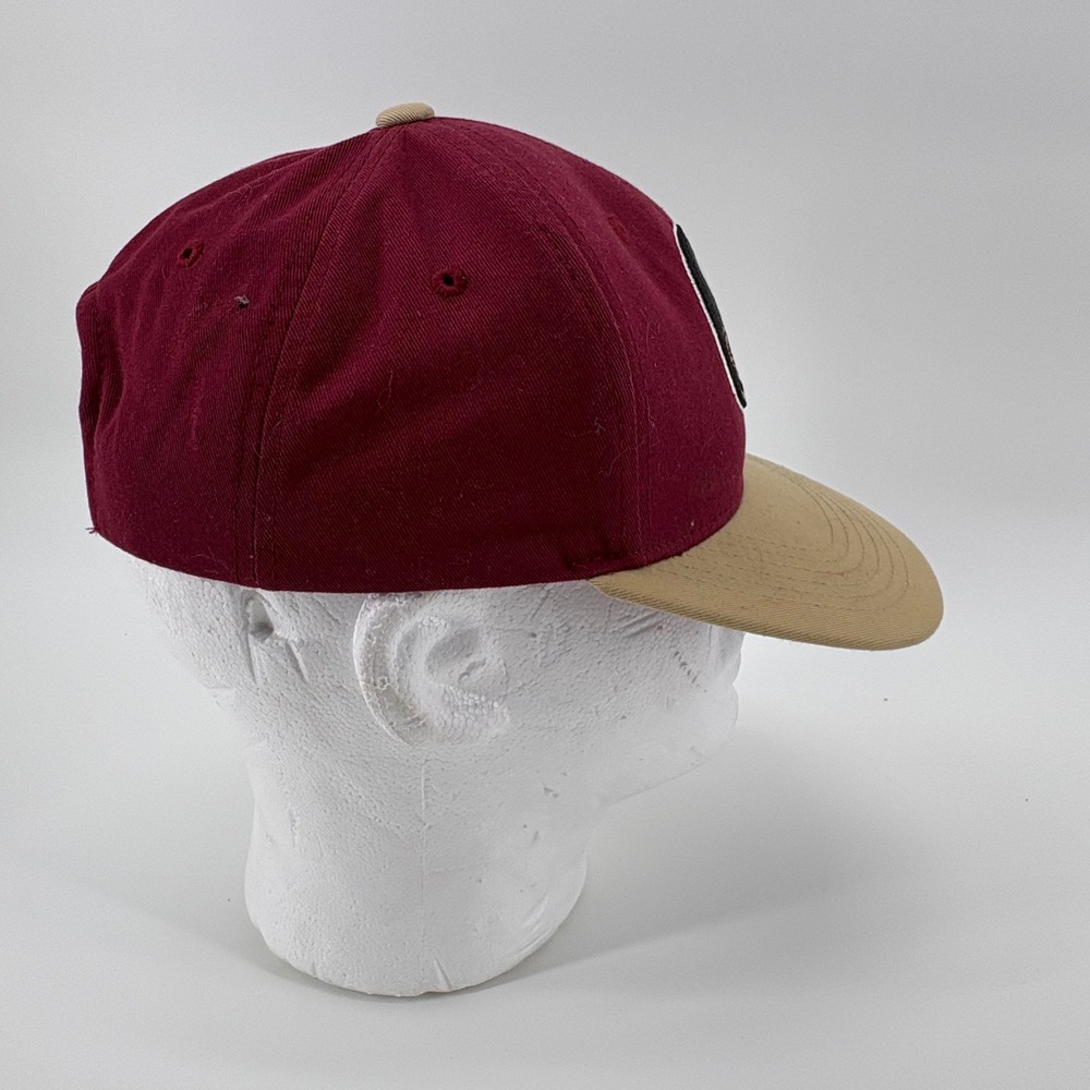 Top of the World Florida State Seminoles Youth Snapback Baseball Cap Maroon Tan - Picture 4 of 7